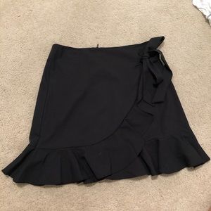 Showpo wrap tie mini skirt